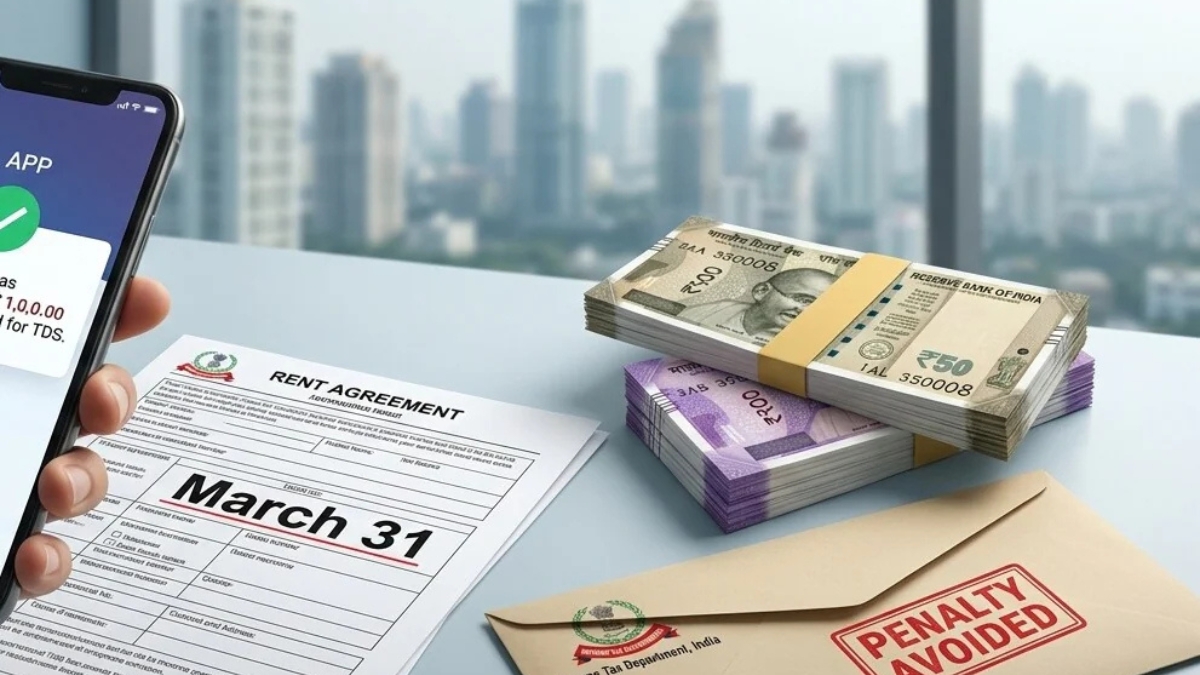 Income Tax Changes 2026: Tenants Paying Over ₹50,000 Rent Must Deduct 2% TDS by March 31