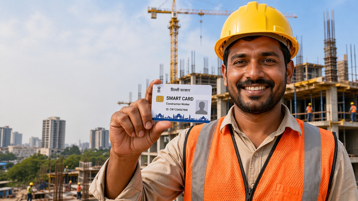 Delhi Government to Introduce Smart Cards, Cess Portal to Benefit Construction Workers