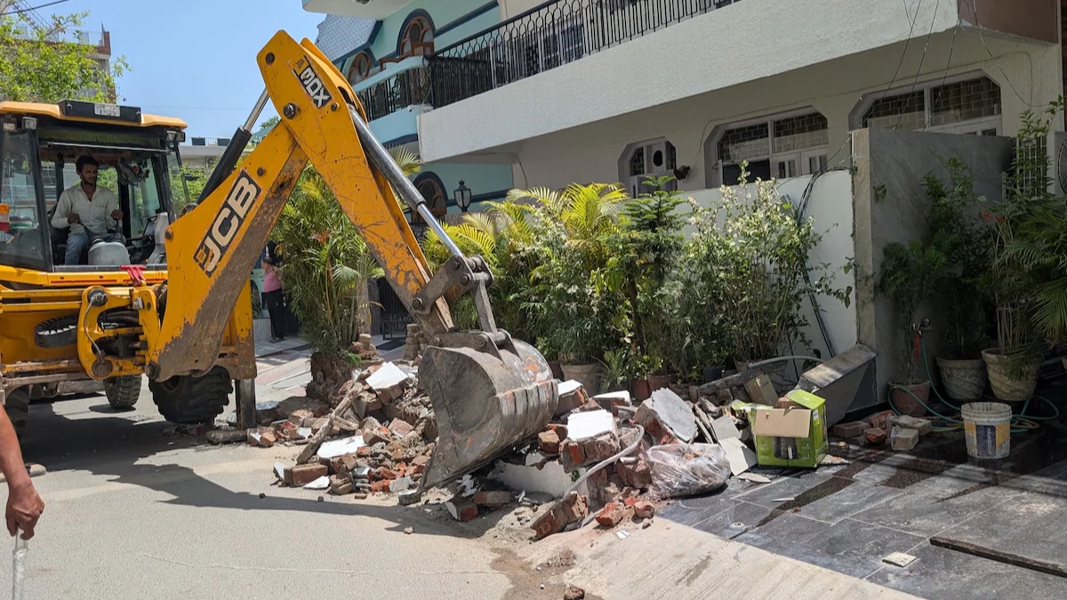 Gurugram: HSVP Puts on Hold Demolition Drive, Awaiting HC Instructions