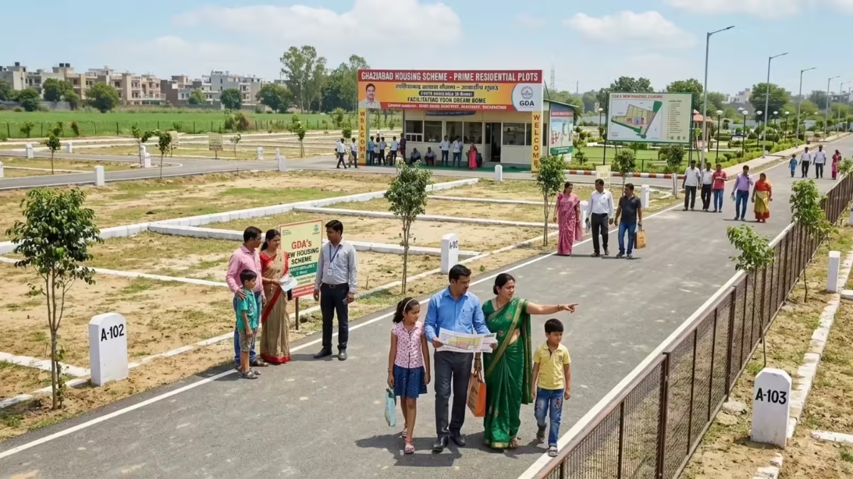 GDA Launches 'Apni Zameen Apna Aasmaan' Scheme: 350 Plots in Madhuban Bapudham