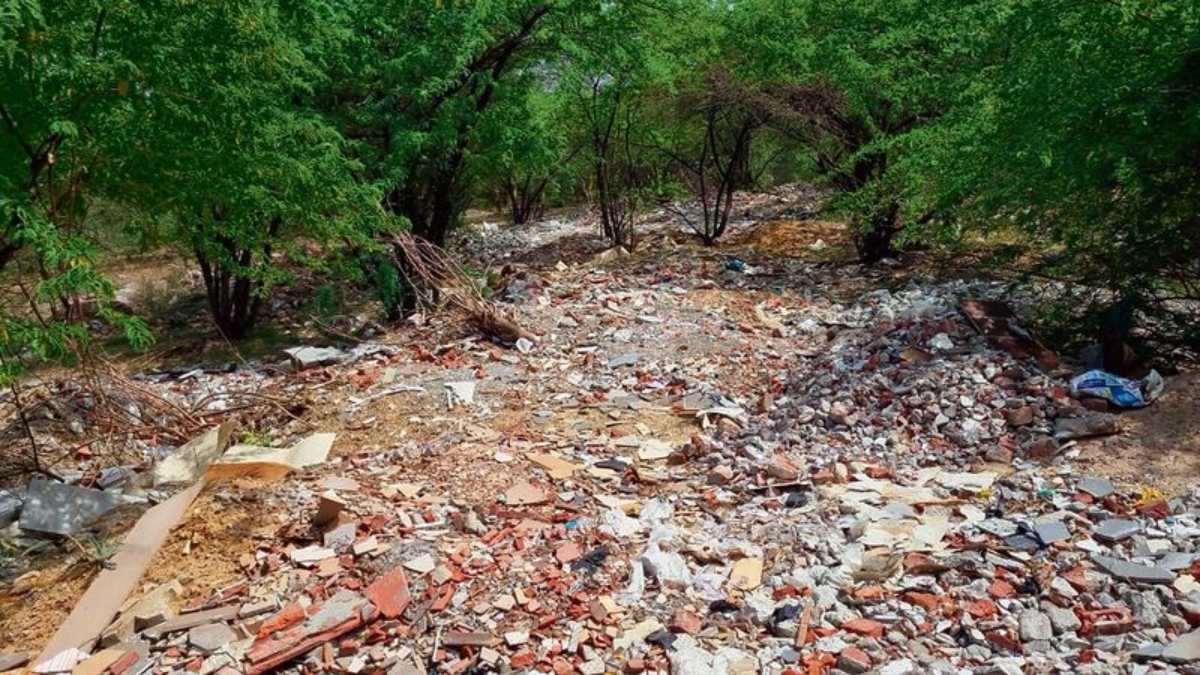 Haryana: HSPCB Notice to HSVP Over Illegal C&D Waste Dumping